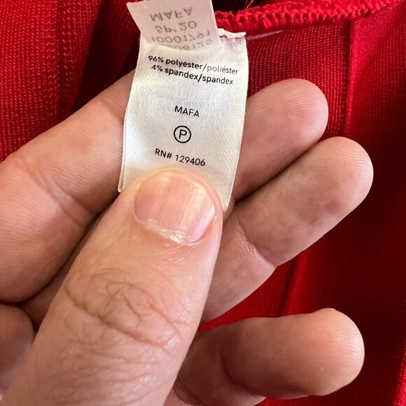 Venus Women's Bodycon Bandage Dress Ruffle One Shoulder Size Small - Picture 9 of 9